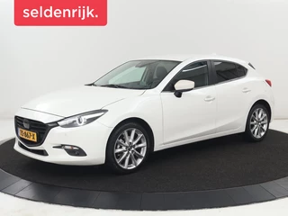 Mazda 3 2.0 SkyActiv-G 120 GT-M | Head-Up | Leder |  Stoelverwarming | Adaptive cruise | Camera | Stuurverwarming | Bose Sound | Navigatie | Full LED | Keyless | Parkeerhulp | Climate control