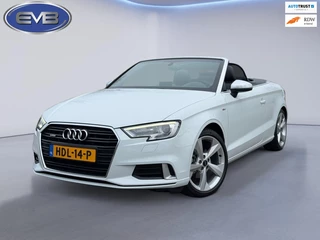 Audi A3 CABRIOLET 1.4 TFSI CoD Sport, parelmoer wit, lederen sportinterieur, stoelverwarming, led verlichting, navigatie, 18 inch