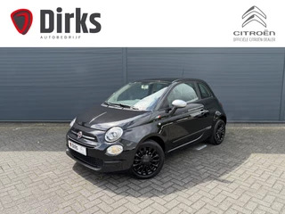 Fiat 500 0.9 TwinAir Turbo Black Edition )Navigatie - Apple Carplay - Airco - 15" Black incl 4S - DAB)