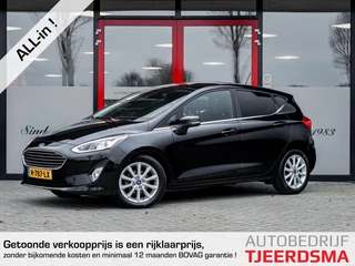Ford Fiesta 1.0 EcoBoost Titanium | Navigatie | Climate Control | Parkeersensoren | Metallic Lak | Privacy Glass | All Season Banden | Stuurwiel Multifunctioneel |