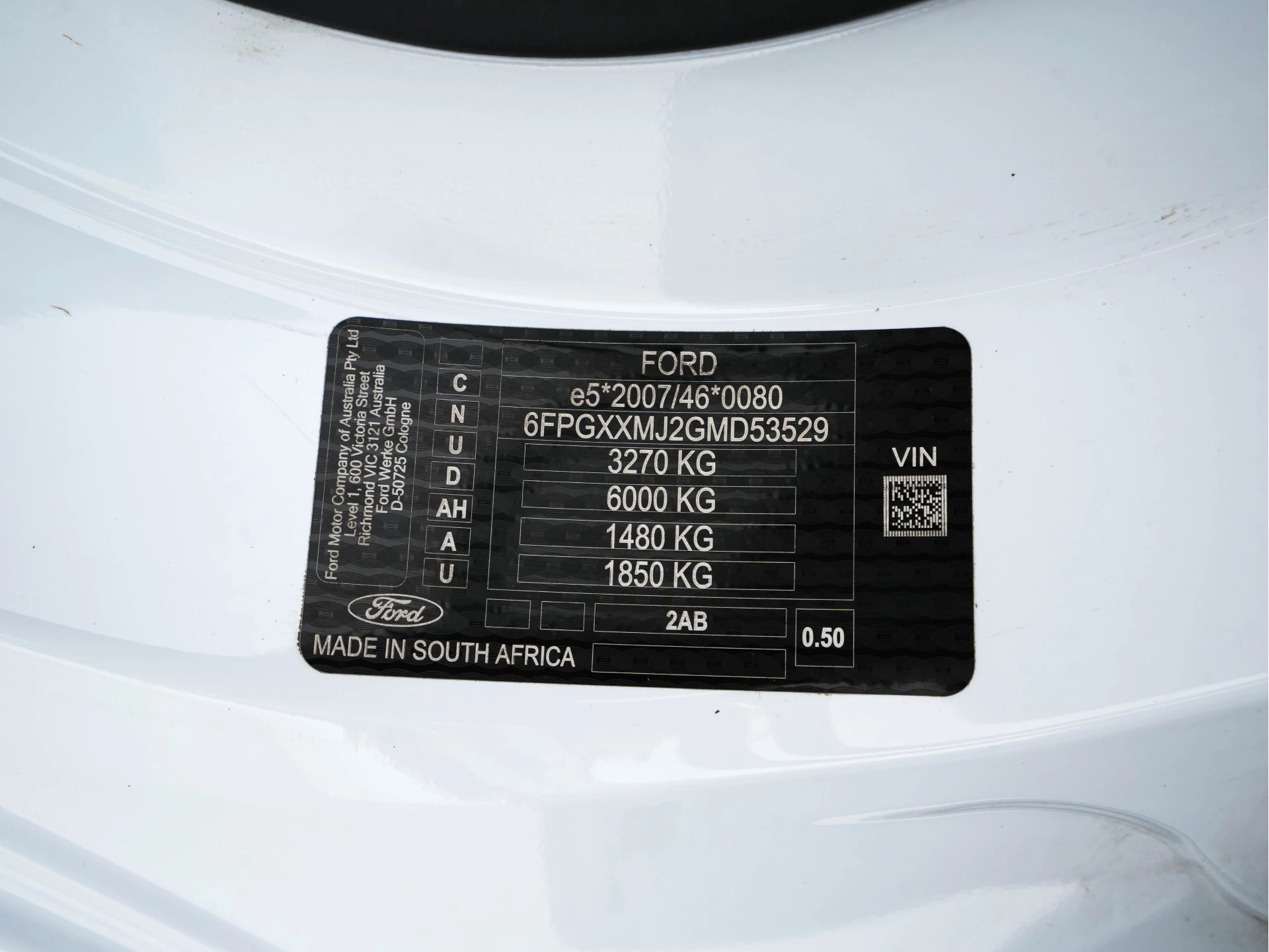 Hoofdafbeelding Ford Ranger