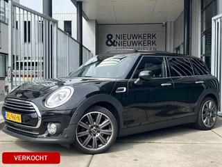 MINI Clubman Mini 1.5 Cooper Chili | AUTOMAAT | LEDER | SCHUIF/KANTELDAK | CARPLAY/ANDROID | HARMAN/KARDON | HEAD-UP DISPLAY | NAVI | CAMERA | CRUISE CONTROL | PDC V+A | CLIMATE CONTROL | LMV 18'' | STOELVERWARMING | KEYLESS | LED | BLUETOOTH