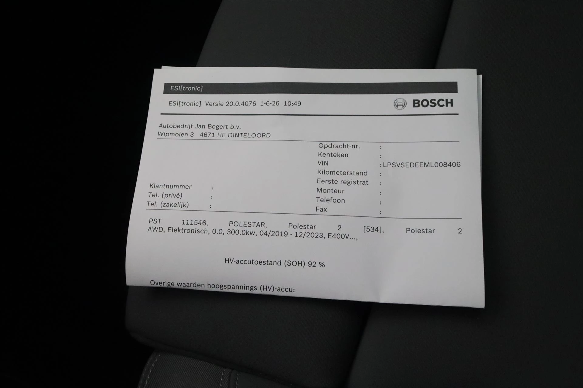 Hoofdafbeelding Polestar 2