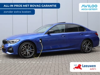 BMW 3 Serie 330e M-sport | Schuifdak | Leder | H&K | 360 Camera | Org. NL