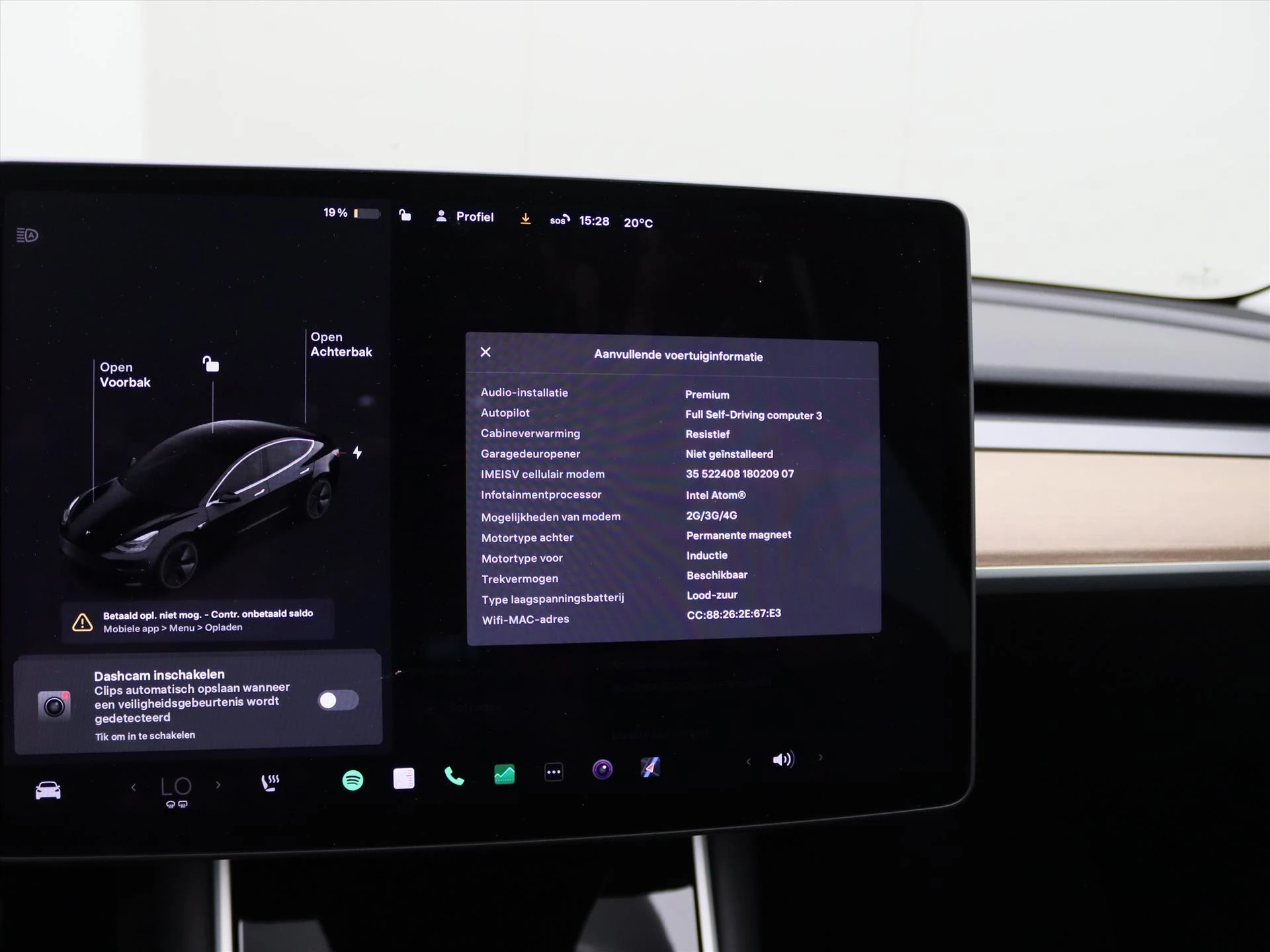 Hoofdafbeelding Tesla Model 3