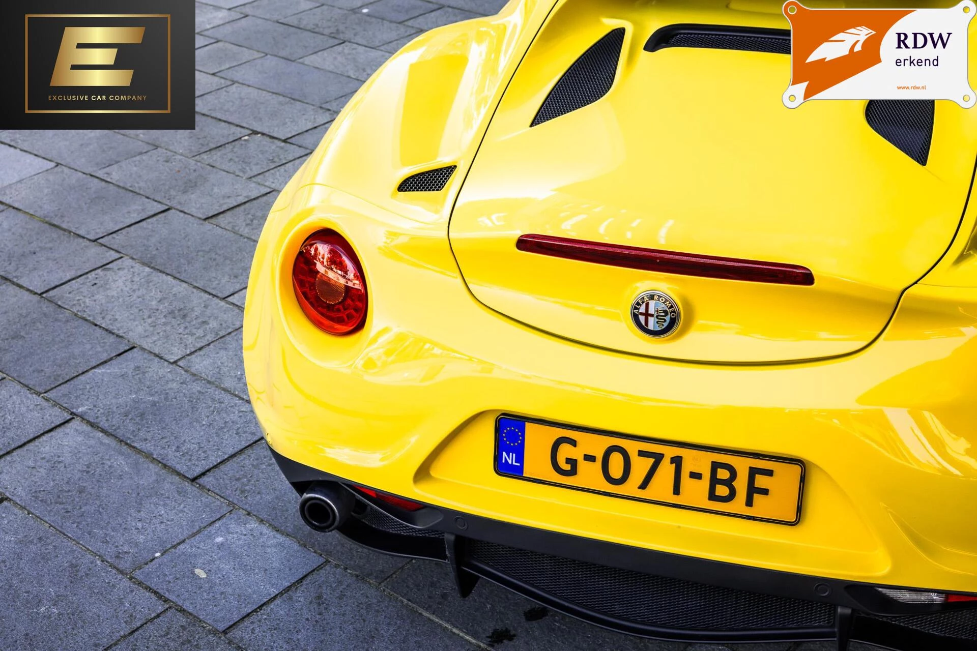 Hoofdafbeelding Alfa Romeo 4C