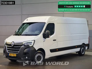 Renault Master 135PK L3H2 LED Navi Airco Cruise Parkeersensoren Euro6 L3 Airco Cruise control