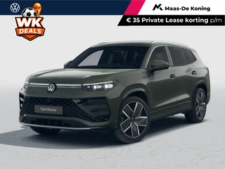 Volkswagen Tayron R-Line Edition 1.5 eHybrid 204 PK 6 versn. DSG · Black Style Pakket · Panoramaschuif-kanteldak · Trekhaak inklapbaar, met elektrische ontgrendeling, incl. aanhangermanoeuvreerhulp Trailer Assist · · Voorraad OUTLET · Prijs is inclusief inruilpremie ·