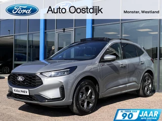Ford Kuga 2.5 PHEV ST-Line 243PK €8.000,- Voorraadvoordeel! Elek. Trekhaak Panodak 2100KG Trekgewicht Adaptieve Cruise Winterpack Blind-Spot *Nieuw*