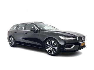 Volvo V60 2.0 T6 Recharge AWD Inscription (Plug-in) (INCL-BTW) Aut. *PANO | LEATHER | FULL-LED | MEMORY-PACK | KEYLESS | DIGI-COCKPIT | NAVI-FULLMAP | TOWBAR | HEATED-SEATS | ECC | CRUISE | DAB | 19''ALU*