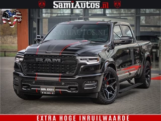 Dodge Ram 1500 Limited High Output 540HP 706Nm | Massage + Full Option | De Meest Luxe en Volle Pick-Up in zijn Klasse | Comfortabele Dubbele Cabine met Royale 5 Zitplaatsen | HULK PACK MEERPRIJS |  Voorraad Nr 2318 - 5415