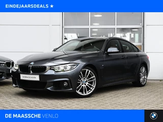 BMW 4 Serie Gran Coupé 418i High Executive M Sport Automaat / Sportstoelen / Achteruitrijcamera / Adaptief M onderstel / LED / Stoelverwarming / Navigatiesysteem Professional