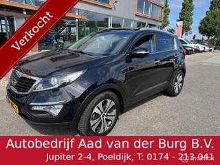 Kia Sportage 2.0 X-clusive Automaat Panorama schuif- Kantel dak , Navigatie , Camera , Bluetooth , Parkeerhulp , Lederen bekleding incl Stoel verwarming , all weahterbanden
