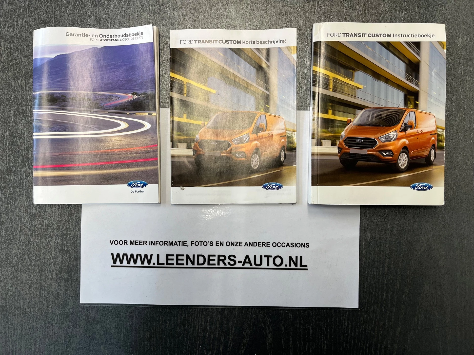 Hoofdafbeelding Ford Transit Custom