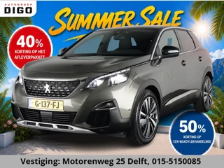 Peugeot 3008 1.6 GT-LINE 180 PK AUTOMAAT GARANTIE 9-2029* TREKHAAK.NAVI.LEDER ETC
