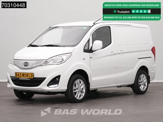 Hoofdafbeelding BYD ETP3 BYD ETP3 Elektrisch 45kWh WLTP 238km 2x Schuifdeur Airco Camera Parkeersensoren Leder Stoelverwarming Airco