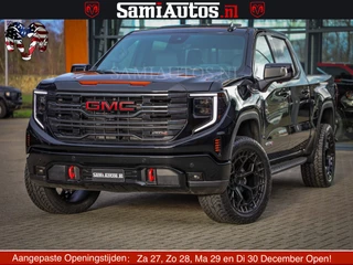 GMC Sierra AT4 6.2 V8 4X4 | VIRTUAL COCKPIT | HUD | BOM VOL | DC | RAM DEALER NEDERLAND | Dubbele Cabine met Royale 5 Zitplaatsen | BPM vrij | Nu Leverbaar uit Voorraad | Voorraad Nr 248378 |