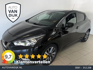 Hoofdafbeelding Nissan Micra Nissan Micra 0.9 IG-T N-Connecta AIRCO CLIMA CRUISE PDC 5DRS VELGEN ELEK RAMEN CENT VERG SCHERM ZEER NETTE AUTO