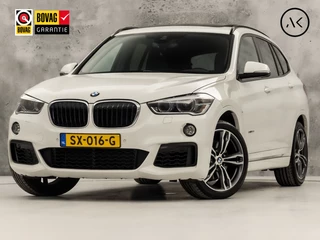 BMW X1 sDrive20i M Sport High Executive 192Pk Automaat (PANORAMADAK, M PAKKET, DEALER ONDERHOUDEN, GROOT NAVI, HEAD-UP DISPLAY, HARMAN/KARDON, ELEK SPORTSTOELEN, CAMERA, ELEK ACHTERKLEP, STOELVERWARMING, NIEUWSTAAT)