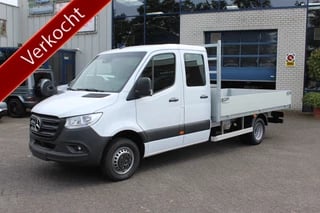 Mercedes-Benz Sprinter 519 CDI DC L3 Open laadbak 3500 KG trekgewicht, Geveerde stoel, MBUX met Apple Carplay / Android Auto