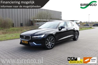 Volvo V60 2.0 T6 Recharge AWD Inscription stuur+stoelverw. carplay adapive cruise leder memory seats 349pk