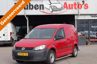 Volkswagen Caddy 1.6 TDI Rechter zijdeur, Sidebars, Half lederen bekleding, Radio cd speler