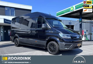 MAN TGE 3.160 RWD Black Lion 3500 kg AHW Gewicht, Achterwielaandrijving, Lederen bekleding, sidebars, zonneklep, betimmering