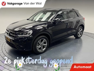 Volkswagen T-Roc 1.5 TSI DSG R-Line Afn.Trekhaak-Navigatie-Adapt.Cr.contr-Clima-Carplay-Camera-Virtual-Parkeersensoren-Lm17''velgen