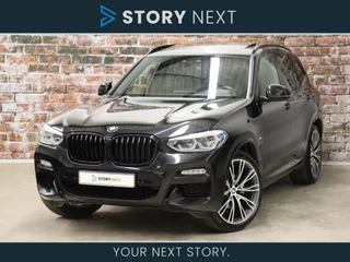 BMW X3 xDrive20i High Executive M Sport Pakket Automaat / Panoramadak / Hifi / Leder / Stoelverwarming / Shadow Line / Cruise Control / Navigatie Professional / Parkeersensoren / DAB / Draadloze telefoonlader / Climate Control / 21 Inch / Extra Getint Glas