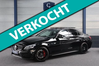 Mercedes-Benz C-klasse AMG 43 4MATIC LED/SFEER/PANORAMADAK/LEER+S.VERWARMING+MEMORY/19" LMV/CAM/CRUISE/ECC/12 MDN GARANTIE!