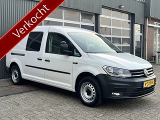 Volkswagen Caddy 2.0 TDI L2H1 Maxi Airco Cruise control Schuifdeur kastinrichting Laderkast Achterklep Parkeersensoren achter Navigatie Telefoonverbinding Verlengd Euro 6 1e eigenaar Bpm vrij voor prive gebruik !!