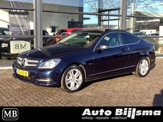 Mercedes C-klasse Coupé 180, automaat, navi, zeer mooie kleur,
