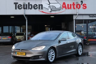 Tesla Model S 75D Base 87,9% SOH, BTW auto, Cold weather-pakket, Lederen interieur, Stoel- en stuurverwarming, Cruise control, BTW auto