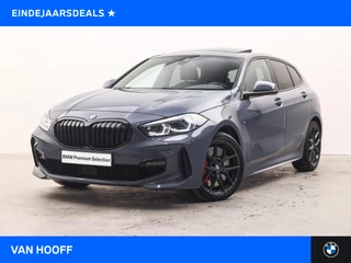 BMW 1 Serie 118i High Executive M Sport Automaat / Panoramadak / Sportstoelen / Adaptieve LED / Achteruitrijcamera / Active Cruise Control / Comfort Access / Stuurverwarming