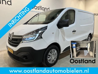 Renault Trafic 2.0 dCi L1H1 Comfort 120 PK Servicebus / Sortimo Inrichting / Euro 6 / Airco / Trekhaak / LED / 3-Zits / 67.500 KM !!