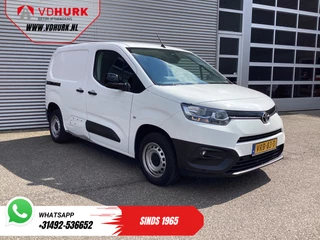 Toyota ProAce CITY 1.5 100 pk EXPORT ONLY Carplay/ Navi/ PDC/ Cruise/ Airco