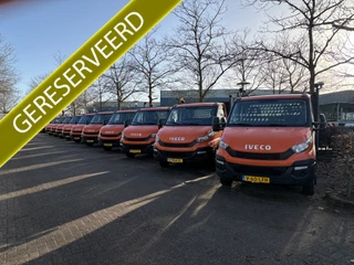 Iveco Daily 35C14 2.3 375 Laadklep 500kg Trekhaak 3500kg trekgewicht Airco 2-Persoons Open laadbak Pick-up P-up Bakwagen Telefoonverbinding 1e eigenaar Euro 6 Bpm vrij !!!