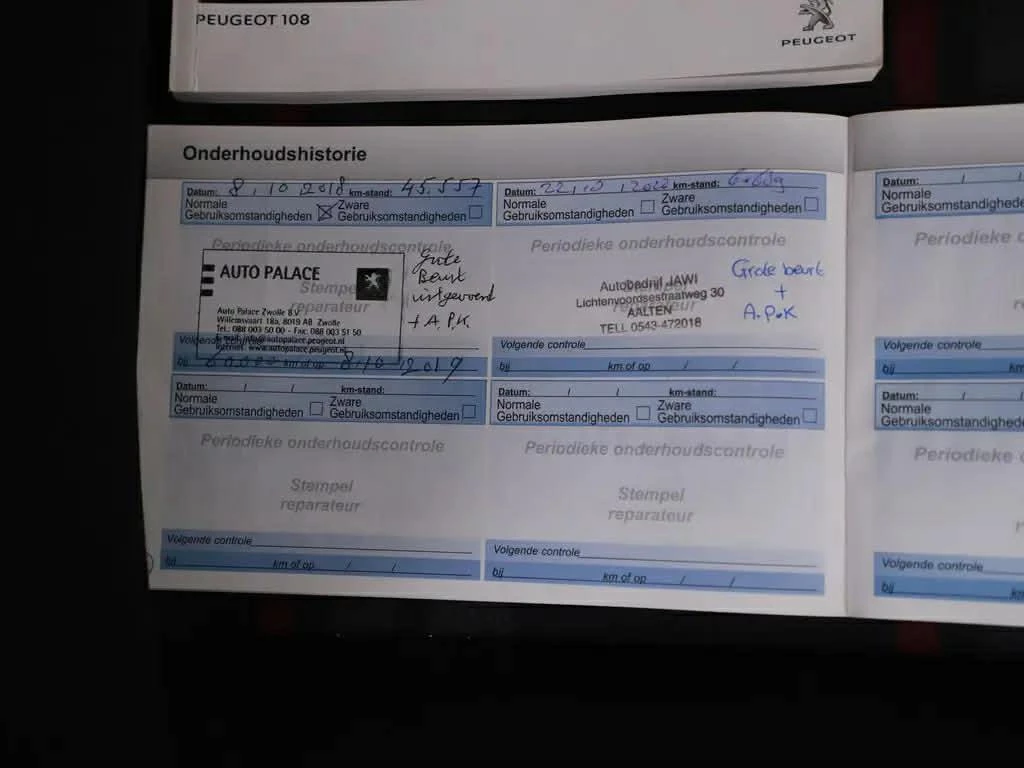 Hoofdafbeelding Peugeot 108