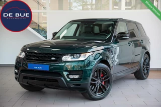 Hoofdafbeelding Land Rover Range Rover Sport Land Rover Range Rover Sport 4.4 SDV8 HSE Dynamic|2e Eig|BTW|British Racing Green|Pano|Digitaal Dashboard|Volledig Onderhouden