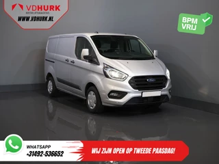 Ford Transit Custom 2.0 TDCI 130 pk BPM VRIJ! Sortimo/ Standkachel/ Stoelverw./ Carplay/ Camera/ Navi/ Cruise