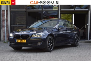 BMW 5-serie 528i High Executive Pano HUD NAP Trekhaak Cruise Leder