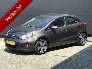 Hoofdafbeelding Kia Rio Kia Rio 1.4 CVVT Super Pack I LEER I Schuifdak I ClimateCont