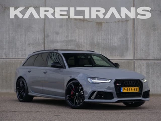 Hoofdafbeelding Audi RS6 Audi RS6 Avant 4.0 TFSI Quattro Performance | 605pk | panorama | head-up | Dealer onderhouden..