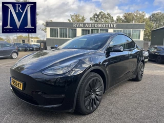 Tesla Model Y Long Range AWD 75 kWh AUTOPILOT| ACHTERBANK VERWARMD| STOEL+ STUUR VERW. | TESLA GARANTIE AANDRIJFLIJN EN ACCU T/M 07-2031/192.000KM