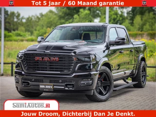 Hoofdafbeelding Dodge Ram 1500 Dodge Ram 1500 Night Premium | Full Option | De Meest Luxe Pick-Up in zijn Klasse | Comfortabele Dubbele Cabine met Royale 5 Zitplaatsen | BPM vrij | Nu Leverbaar uit Voorraad | Voorraad Nr 2200 - 0886