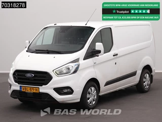 Ford Transit Custom 105pk L1H1 Trekhaak LED Xenon Navi Airco Cruise Parkeersensoren SYNC Display Euro6 L1 Kompakt Airco Trekhaak Cruise control