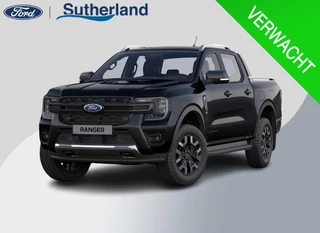Hoofdafbeelding Ford Ranger Ford Ranger 2.3 PHEV Wildtrak Double Cab 281pk | 5 persoons! | Technology Pack Plus Trailer | Cargo Area Pack | Power Rollertop | Prijs excl. BTW incl. BPM | laadkabel mode 3 16A