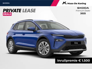 Škoda Elroq Selection Elektromotor 125 kW / 170 PK SUV | PRIVATELEASE 384,- PER MAAND!! | 1500,- INRUILPREMIE!!| 2025 rijden!