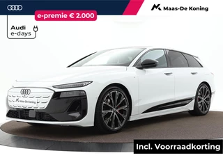Hoofdafbeelding Audi A6 Avant e-tron Audi A6 e-tron Avant S edition 83 kWh 286 PK · Tech Pro · 21" LM Velgen · Panorama-glasdak · Privacy glas