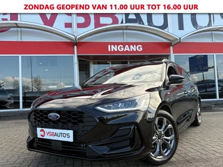 Hoofdafbeelding Ford Focus Ford Focus WAGON 1.0 ECOBOOST HYBRID ST-LINE 155PK AUT. NAVI CAMERA CARPLAY